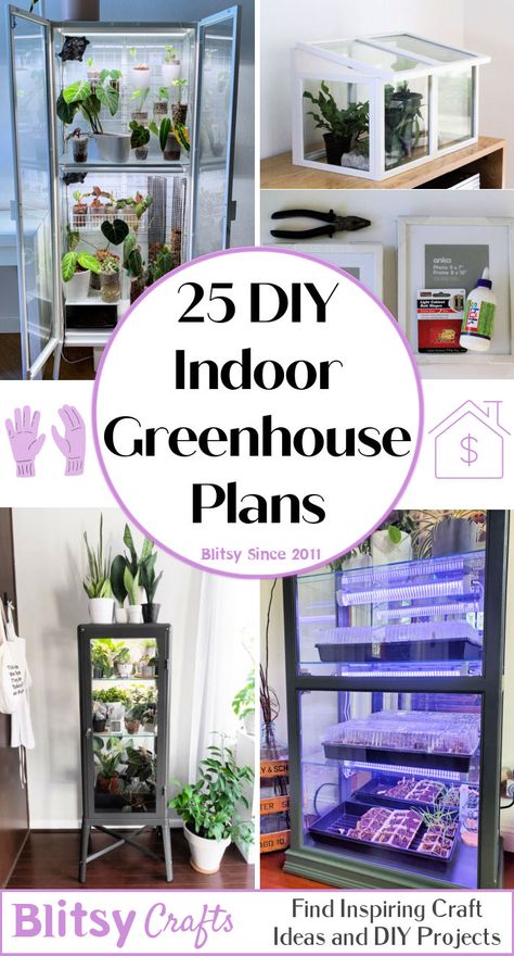 Indoor Growing System Diy, Hydroponic Indoor Gardening Diy, Ikea Hack Greenhouse, How To Make An Indoor Greenhouse, Diy Garage Greenhouse, Diy Indoor Herb Garden With Grow Light, Diy Small Indoor Greenhouse, Indoor Greenhouse Ideas Diy, Indoor Herb Garden Diy Mini Greenhouse