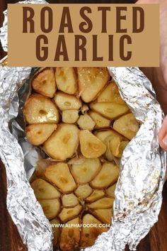 Whole Roasted Garlic, Roast Whole Garlic, Garlic In The Oven, Cloves Recipes, Homemade Staples, How To Roast Garlic, Roasted Garlic Recipe, Roasting Garlic In Oven, Roast Garlic