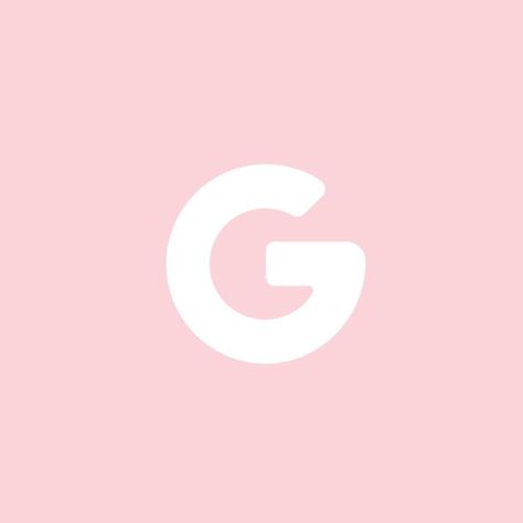 Google App Icon Aesthetic, Pink Google Icon, Pastel Pink Icons, Photo Pink Icon, Pink Apps, Icon Rosa, Google Icon, Pink Logo Design, Android App Icon