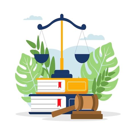 Law firm common lawyer company flat desi... | Premium Vector #Freepik #vector #lawyer-icon #law-symbol #justice-icon #legal-icon Study Things, Law Icon, Education Poster Design, Thug Girl, Law And Justice, Common Law, Business Law, Education Poster, Law Firm