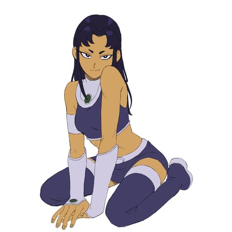 Teen Titans Blackfire, Old Teen Titans, Dc Comics Women, Dc Comics Girls, Teen Titans Fanart, Black Fire, Marvel Girls, Comics Girl, Dc Comics Art