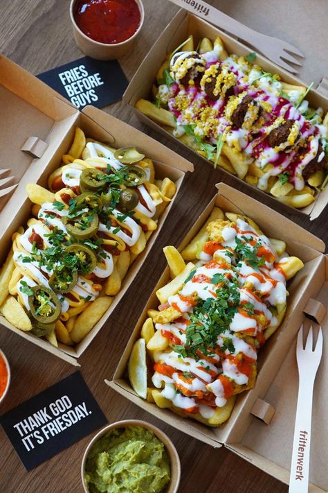 #SpanishTapasTreasures Streetfood Ideas, Canteen Food, Street Food Business, Loaded Fries, Food Tech, Bbq Food, Spanish Tapas, Catering Menu, Food Business