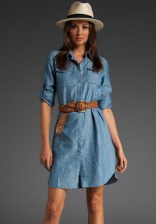 Denim Shirt Dress Outfit, Shirt Dress Fall, Denim Dress Outfit, Jean Shirt Dress, Casual Office Attire, Shirt Dress Outfit, Spring Outfits Dresses, Jean Shirt, Style Goals