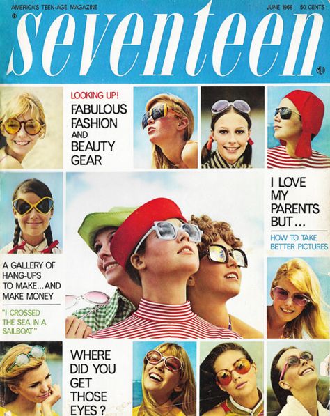 Seventeen Magazine Covers, Seventeen Magazine Fashion, Colleen Corby, I Love My Parents, Magazine Images, Teen Magazine, Swinging Sixties, Seventeen Magazine, Teen Top