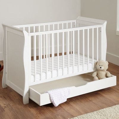 Found it at Wayfair.co.uk - Suzy Sleigh 2-in-1 Convertible Cot Baby Cot Bed, Baby Crib Designs, Sleigh Cot Bed, Sleigh Cot, Crib Design, Crib Nursery, Baby Cot Bedding, Wall Tv Unit Design, Cot Bed