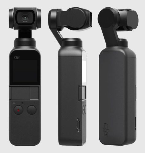 DJI Osmo Pocket: The World's Smallest 3-Axis Stabilized 4K Camera Mini Vlog Camera, Camera For Photography, Best Camera For Photography, Instax Mini Camera, Osmo Pocket, Camera Design, 4k Camera, Camera Digital, Vlogging Camera