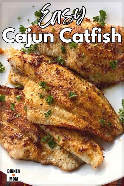 Cajun Catfish Recipes Fried Fish, Frozen Catfish Recipes, Low Carb Catfish Recipes, Catfish Filets Recipes, Ways To Cook Catfish, Cooking Fish On Stovetop, Sauteed Catfish Recipe, Pan Seared Catfish Fillets, How To Cook Catfish Fillets