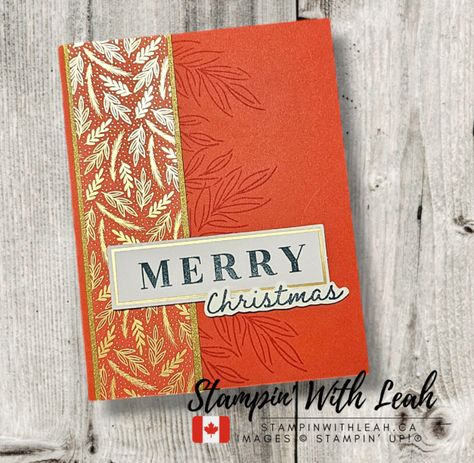 Christmas Wishes Kit by Stampin’ Up! | Stampin With Leah Stampin Up Kits, Stampin Up Christmas Cards, Instagram Christmas, Stampin Up Christmas, Stamping Ideas, Paper Pumpkin, Card Kit, My Parents, Christmas Wishes