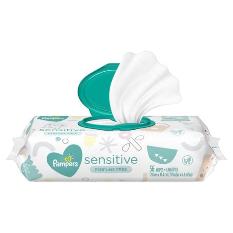 Pampers Sensitive Wipes, Track Bag, Pampers Wipes, Mom Dr, Diaper Bag Essentials, Baby Registry Items, Baby Wipe, Baby Necessities, Shower Routine