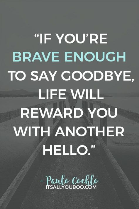 “If you’re brave enough to say goodbye, life will reward you with another hello” — Paulo Coehlo. Want to quit your job or change careers, but too scared? Click here for 132 motivational quotes about quitting your job. #QuitYourJob #QuitThe9to5 #LeaveYourJob #WorkForYourself #HateYourJob #JobChange #WorkStress #JobBurnout #BeYourOwnBoss #CareerChange #Career #CareerTips #CareerAdvice #NewJob #JobHunt #CareerGoals #CareerHelp #QuotesToLiveBy #ProfessionalDevelopment #MotivationalQuotes Quotes About Resigning From Work, Quitting A Job Quotes Inspiration, Leave Job Quotes, Left Job Quotes, I Need A New Job Quotes, Quotes On Quitting Your Job, Resignation Quotes Work, Big Changes Quotes Job, Changing Jobs Quotes Happiness