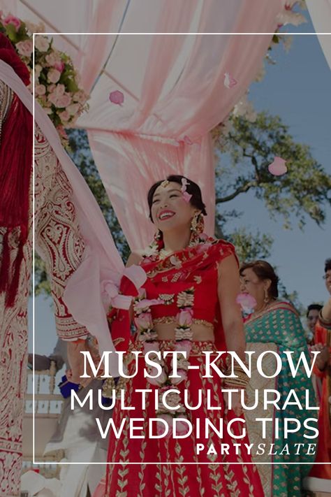 For many multicultural couples, hosting a wedding goes far beyond capturing a dream style or color palette. Discover six pro tips for hosting a stunning multicultural wedding. Multicultural Couples, Wedding Bali, Photo Planner, Cambodian Wedding, Multicultural Wedding, Indian Fusion Wedding, Fusion Wedding, Dream Style, Wedding Aisle