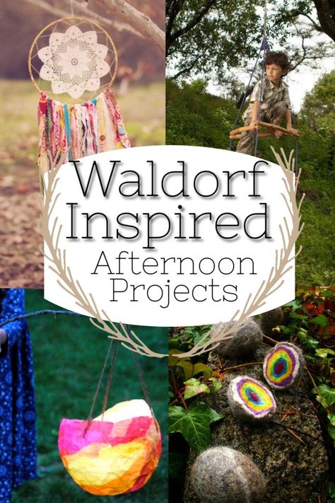 These Waldorf inspired DIYs and tutorials are perfect for a summer afternoon. They are great kid projects to create and fabulous to play with after! Love child made toys! #howweelearn #waldorfinspired #waldorf #waldorftoys #diycrafts #diytoys #tutorial #kidsactivities Preschool Waldorf Activities, Homeschool Arts And Crafts, Waldorf Activities Toddler, Waldorf Kindergarten Activities, Waldorf Crafts Preschool, Waldorf Kindergarten Crafts, Waldorf Toddler Activities, Waldorf Preschool Activities, Waldorf Handwork Projects