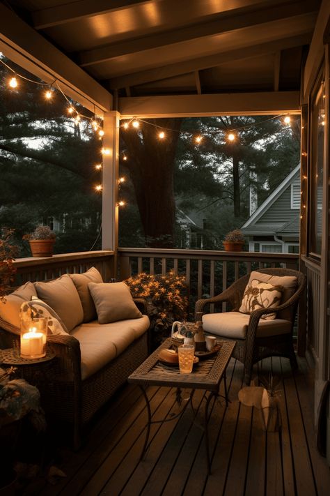 45 Front Porch Ideas That Will Bring You Together Porch Sofa Ideas, Small All Season Porch Ideas, Country House Porch Ideas, Carport Lounge Ideas, Narrow Long Porch Decorating Ideas, Small Cabin Porch Ideas, 2nd Floor Porch, Front Porch Couch Ideas, Cozy Back Porch Ideas Covered Decks