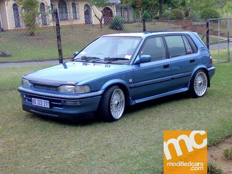 Toyota Conquest RSi Toyota Fx, Toyota Conquest, Toyota Tazz, Corolla Twincam, Perfect Things, Bmw Wheels, Hatchbacks, Car Wrap Design, Ae86