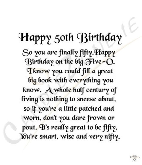 . 50th Birthday Funny Quotes, 50th Birthday Quotes Woman, 50th Birthday Poems, Funny 50th Birthday Quotes, Happy 50th Birthday Wishes, 50th Birthday Messages, Wife Poems, Birthday Message For Daughter, 50th Birthday Wishes