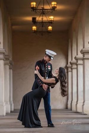 Military Ball Aesthetic, Military Couple Photography, Blue Photoshoot, Military Couples, Ball Aesthetic, Military Ball, Cute Couple Poses, 2025 Vision, Couples Photography