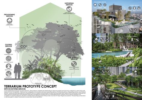 The Future of Architecture: BioDiverCities and Nature-based Solutions (NbS) - Architizer Journal United Nations Environment Programme, Architecture Program, Forest Ecosystem, Positive Work Environment, Sustainable City, Natural Ecosystem, Rainwater Harvesting, Urban Park, Green Architecture