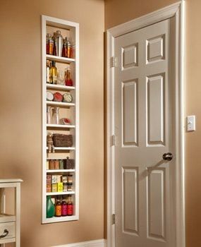 How to Make Your Own Built In Shelves (DIY) Shelves On The Wall, Decor Ikea, Family Handyman, Glass Cabinet Doors, Stud Walls, Built In Shelves, Wall Storage, Diy Shelves, Hidden Storage