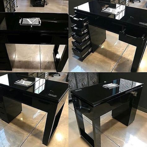 Lux Nails, Nail Table, Valentine Table Decorations, Chair Parts, Manicure Table, Usb Outlet, Salon Chairs, Salon Furniture, Cabinet Space