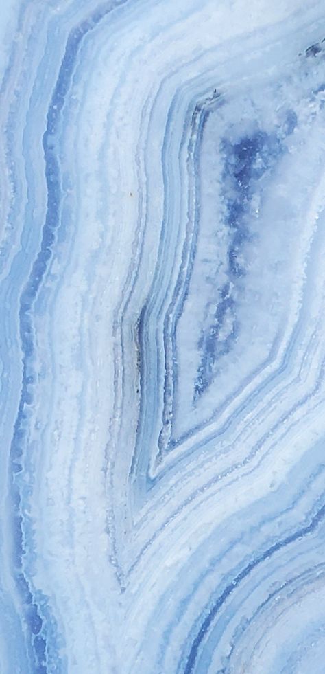 Blue Lace Agate with no fractures. Blue Crystals Aesthetic, Geode Aesthetic, Gemstone Texture, Moodboard Blue, Potential Wallpaper, Blue Agate Crystal, Avatar 3, Evolution Art, Esthetician Marketing