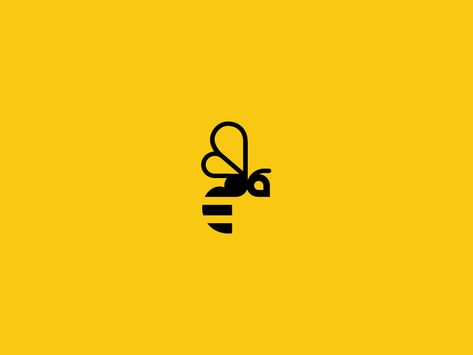 Bee Typography, Bee Symbol, Honey Bee Tattoo, Logo Bee, Bee Icon, Honey Logo, Bee Drawing, Bee Designs, Honey Packaging