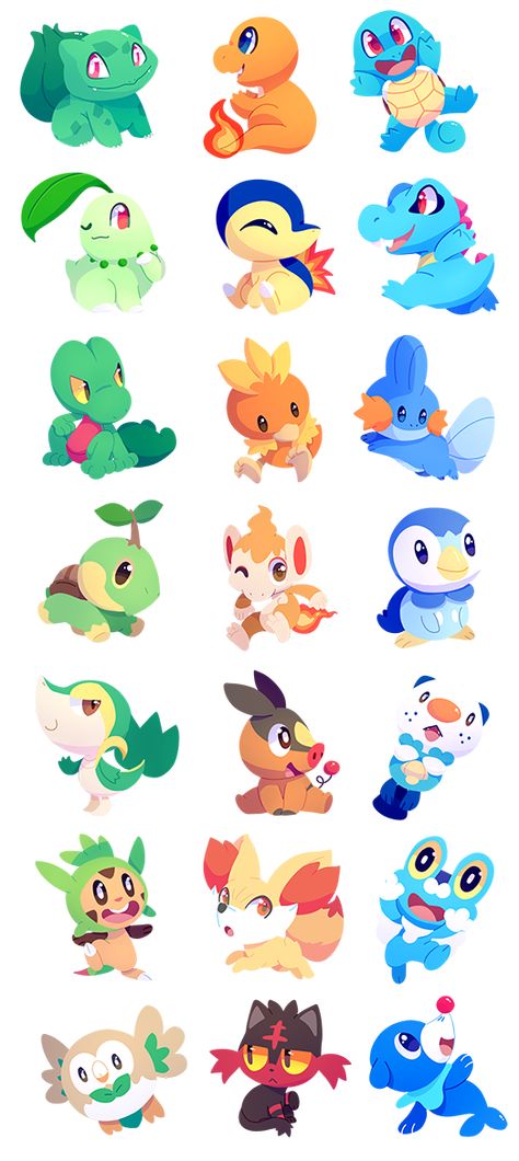 3d Pokemon, Pokemon Starters, 귀여운 음식 그림, Pokémon Stuff, Cute Pokemon Wallpaper, Pokemon Drawings, All Pokemon, Pokemon Fan Art, My Pokemon