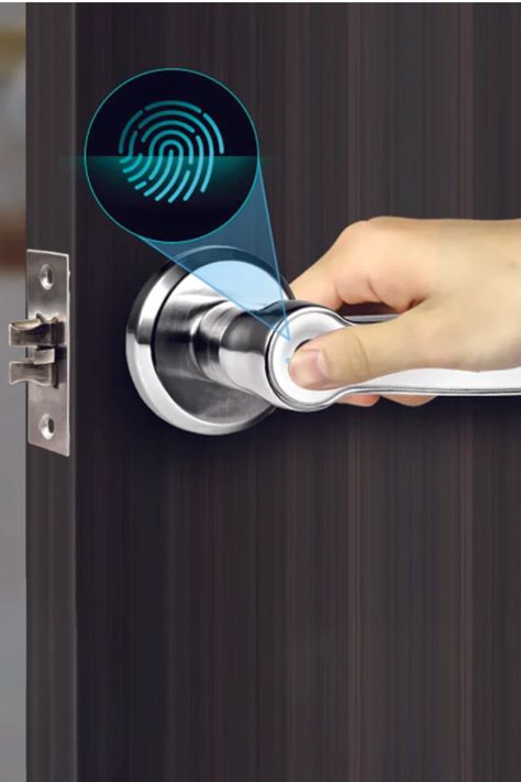 Looking for a way to keep your doors locked and your home safe? Check out our Top 5 Smart Fingerprint Door Locks! These locks are easy to use and feature secure fingerprint recognition technology to keep your home safe. Smart Door Lock Design, Door Locks Security, Door Security Devices, Alien City, Fingerprint Door Lock, Digital Door Lock, Cross Wallpaper, Fingerprint Lock, Digital Lock