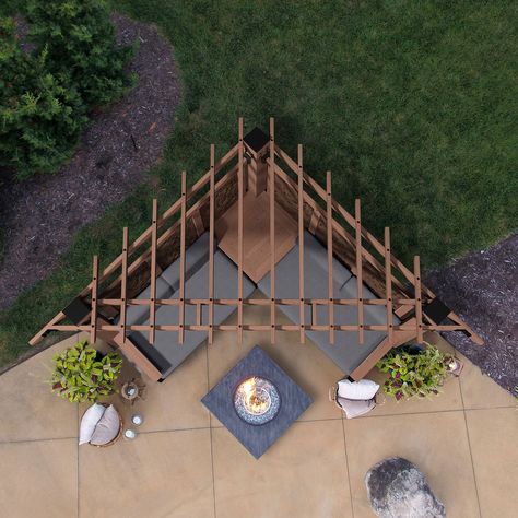 Pergola Styles, Decorative Privacy Panels, Cabana Pergola, Cedar Patio, Corner Pergola, Backyard Structures, Privacy Ideas, Pergola Pictures, Bamboo Panels