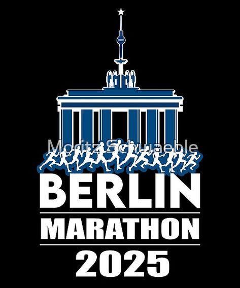 The Berlin Marathon is one of the world's premier marathons, held annually in September. Known for its flat and fast course, it attracts elite runners aiming to set world records, as well as thousands of recreational runners. The race starts and finishes near the Brandenburg Gate, taking participants through historic sites and vibrant neighborhoods of Berlin. Its well-organized event, scenic route, and enthusiastic crowd support make it a favorite among marathoners globally. The Berlin Marathon Berlin Marathon, Back To School Art, Brandenburg Gate, Scenic Routes, Event Organization, The Race, Journal Gift, World Records, Cool Stickers