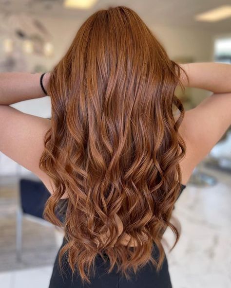 Pumpkin Apricot Spice Hair, Soft Auburn Hair Color, Pumpkin Hair Color, Copper Toned Hair, Gold Copper Hair, Ginger Spice Hair, Soft Copper Hair, Latte Hair Color, Copper Gold Hair