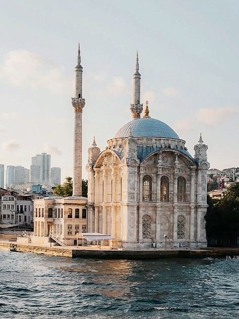 Ortaköy Mosque Istanbul Türkiye Ortaköy Mosque Istanbul Grand Mecidiye Mosque Istanbul Türkiye Turkey Istanbul Türkiye Ortaköy Mosque Islam Allah Islamism Mosque Turkey, Bosphorus Bridge, Istanbul, Travel Destinations, Bridge, Around The Worlds, Travel