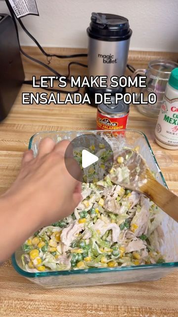 Claire Nolan Mexican Chicken Salad, Chicken Tostadas Shredded, Chicken Salad Recipe Mexican Style, How To Make Chicken Salad, Chicken Salad Tostadas, Healthy Chicken Breast Dinner, Mexican Lunch Ideas, Simple Mexican Recipes, Mexican Chicken Salad Recipe