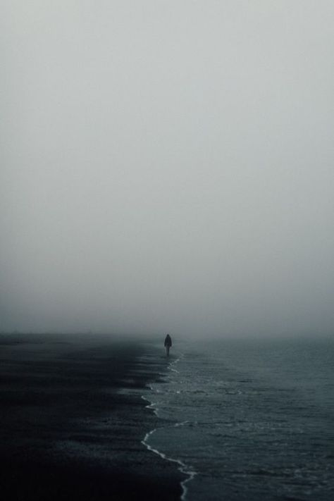 Photography, The Ocean, Foggy Day, A Lone, In The Ocean