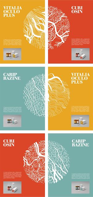 Connections Graphic Design, Pharma Design Creative, Yellow Packaging Design, Connection Graphic Design, Healthcare Packaging, Brain Medicine, Pharma Design, Medicine Package, Medical Packaging