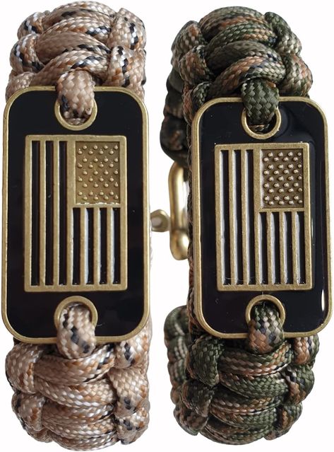 Military Bracelet Tactical Bracelet, Mens Leather Bracelet Urban Survival Gear Usa, Knights Templar Paracord Bracelets, American Flag Paracord Bracelet, Camo Bracelet, Patriotic Bracelet, Military Bracelet, Military Honor, Wounded Warrior