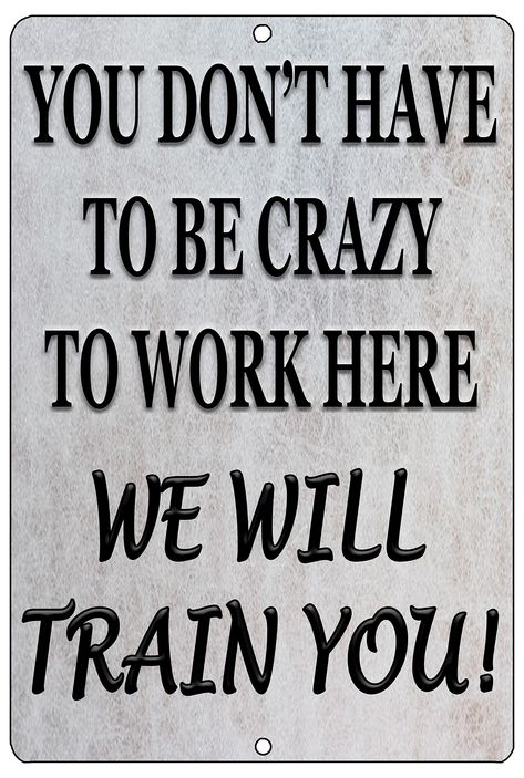 Work Humour, Tin Sign Wall Decor, Hug Quotes, Usa Funny, Laughter Quotes, Funny Work, Funny Quotes Sarcasm, Quotes For Book Lovers, Badass Quotes