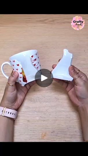 108K views · 9.3K reactions | The transformation of this broken cup is so magical | crafty hands | Tulsi Kumar, Vishal Mishra, Tanishk Bagchi · Saccha Wala Pyaar Vishal Mishra, Tulsi Kumar, Fairy House Diy, Sarah Kay, Diy Cups, Fall Projects, Fire And Ice, Fairy House, Home Diy