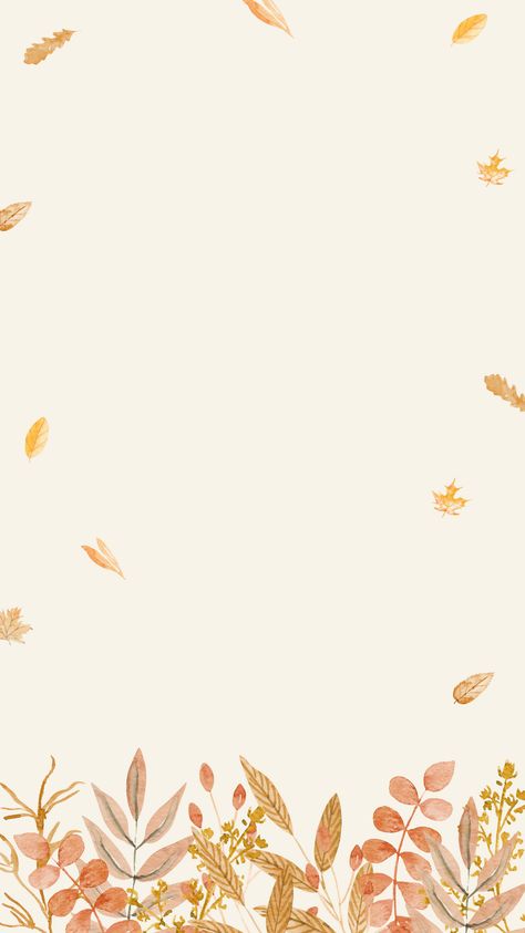 Fall Leaves Phone Wallpaper, Aesthetic Background Autumn, Minimal Fall Background, Cute Backgrounds For Instagram Stories, Fall Quotes Aesthetic Wallpaper, Subtle Fall Wallpaper, Fall Instagram Story Background, Light Fall Wallpaper, Fall Wallpaper For Phone