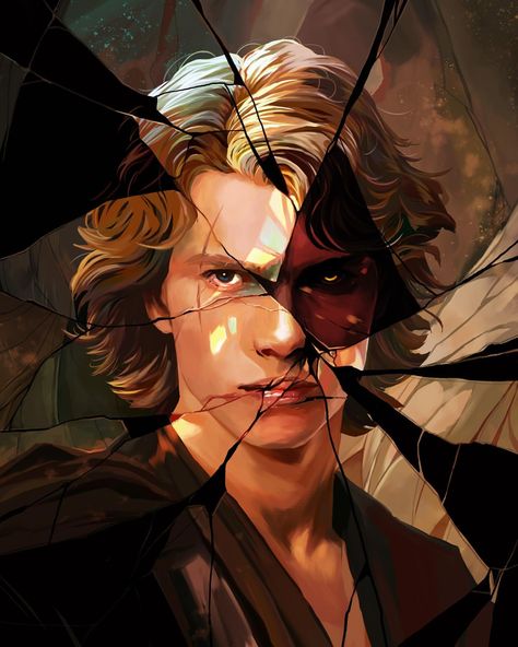 Samantha Dodge | #Starwars #anakinskywalker #jedi #darthvader | Instagram Anakin Pfp, Anakin Darth Vader, Anakin Vader, Star Wars Background, Dark Side Star Wars, Star Wars Anakin, Star Wars Love, Stars Wars, Alex Ross