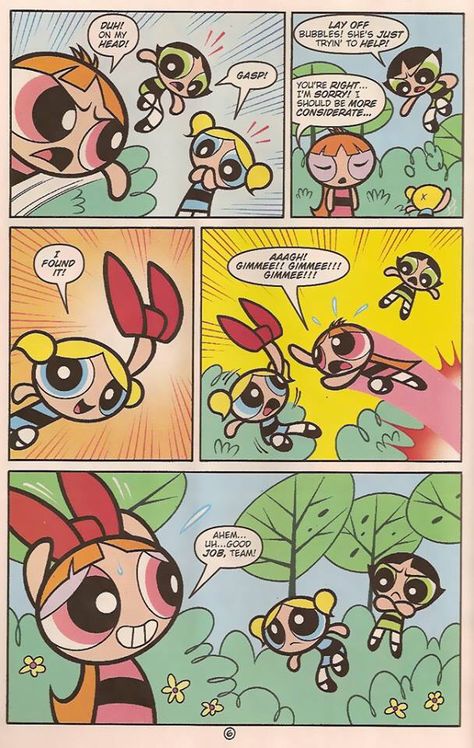 The Powerpuff Girls Musical Instruments Drawing, Christian Comics, Super Nana, Anime English, Aesthetic Patterns, Powerpuff Girls Wallpaper, Create A Comic, Comic Book Layout, Pop Art Drawing