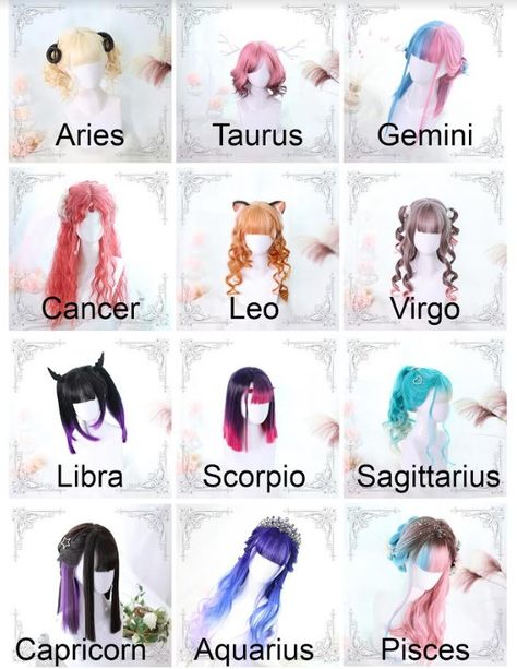 Hairstyles Zodiac Signs, Zodiac Clothes, Virgo Constellation Tattoo, Zodiac Signs Pictures, Zodiac Sign Fashion, Zodiac Characters, Zodiac Signs Chart, Anime Zodiac, Zodiac Signs Virgo