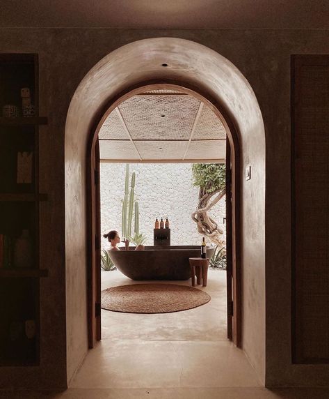 732 Likes, 20 Comments - Villa Massilia BALI (@villamassilia) on Instagram: “Sunday afternoon sorted. . Photo by the lovely @sonyapan. . . . . . . #selfcare #selfcaresunday…” Dream Apartment Decor, Natural Interior, Space Interiors, Dream Apartment, Sunday Afternoon, Apartment Decor, Home Projects, Oversized Mirror, Vacation Home