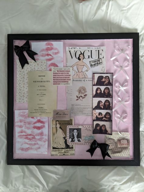 Coquette inspo
Coquette
Bulletin board
Room decor
Pink Coquette Bulletin Board, Senior Bulletin Board Ideas, Framed Bulletin Board, Scrapbook Book, Girly Room, Cozy Room Decor, Pretty Room, Room Makeover Inspiration, Cozy Room