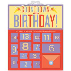 Birthday Countdown Calendar Countdown To Birthday, Birthday Advent Calendar, Birthday Countdown Calendar, Fun Calendar, Countdown Gifts, Birthday Jokes, Cool Calendars, Birthday Countdown, Countdown Calendar