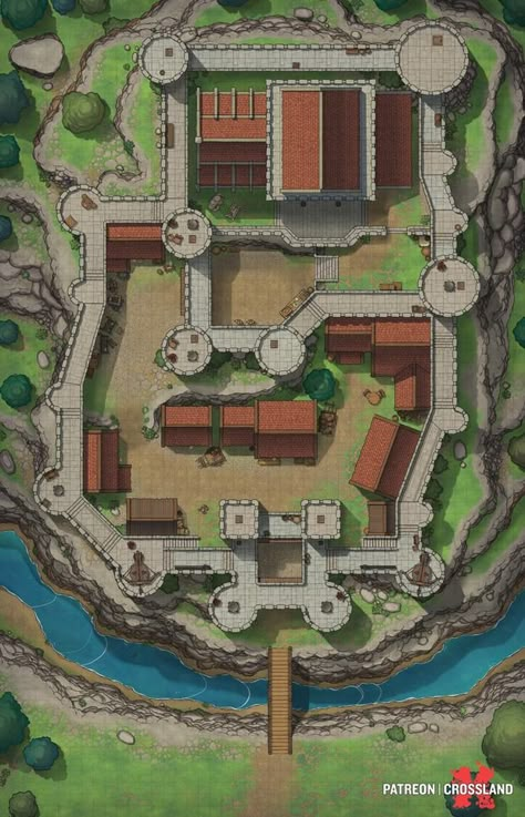 Castle Map, Dnd Battle Maps, Underground Dungeon, Fantasy City Map, Dnd World Map, Dnd World, Fantasy World Map, Dungeon Master's Guide, Minecraft Castle