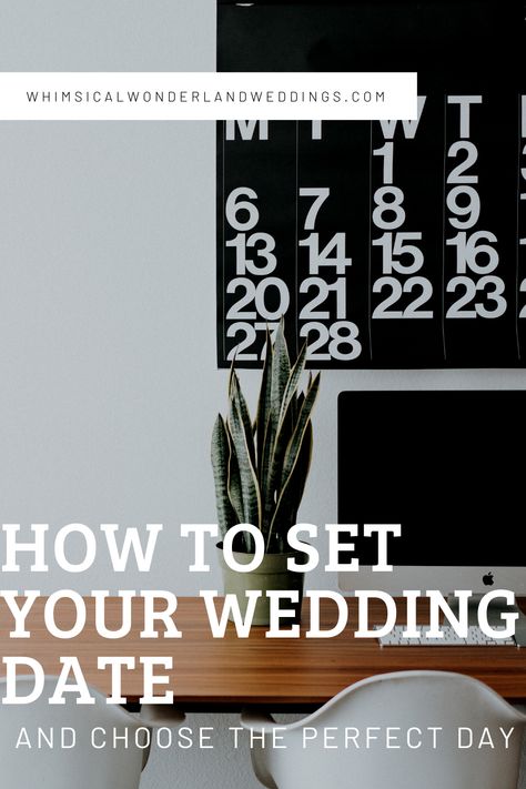 A key milestone in wedding planning is picking your wedding date. Getting your date means you start booking suppliers. But how should you do it? Read on… #weddingdate #weddingplanning Dating Meaning, Friday Wedding, Long Engagement, Day Off Work, Newly Engaged, Bank Holiday Weekend, Wedding Essentials, Spring Bulbs, Holiday Books