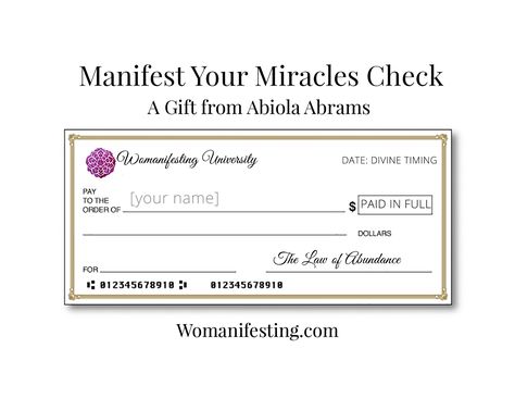 How to Manifest Abundance (Money) with the Law of Attraction -- Abundance Check Ritual and Audio Lesson Bank Of Universe Cheque, Bank Of The Universe Check, Check From The Universe, Money Cheque, Abundance Cheque, Abundance Mentality, Fabulous Lifestyle, Manifestation Babe, Abundance Check