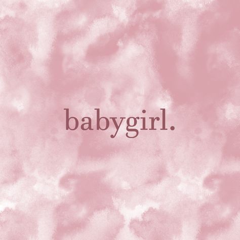 Babygirl Iphone Wallpaper and design, more designs on my redbubble merch page is linked! get this as a phonecase or notebook etc! Aesthetic Wallpaper, I Hope, Iphone, Pink