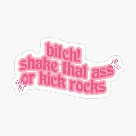 Trap Bunny Bubbles, Bubbles Sticker, Tiktok Wallpaper, Feminism Stickers, Quote Stencils, Wall Cutout, Kick Rocks, Beer Pong Tables, Inspirational Songs