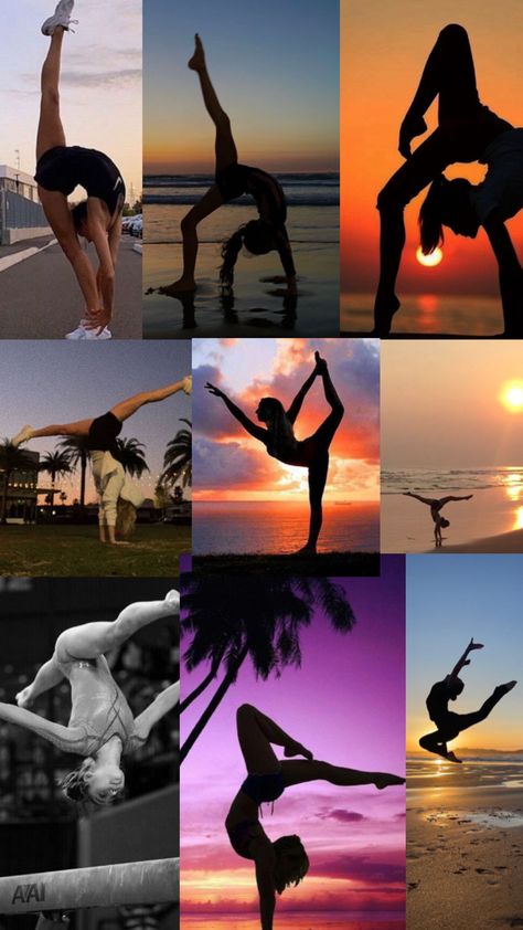 Beach Gymnastics, Gymnastics Wallpaper, Gymnastics For Beginners, Acro Yoga Poses, Gymnastics Tricks, Dance Picture Poses, Flexibility Dance, Dance Technique, Gymnastics Poses